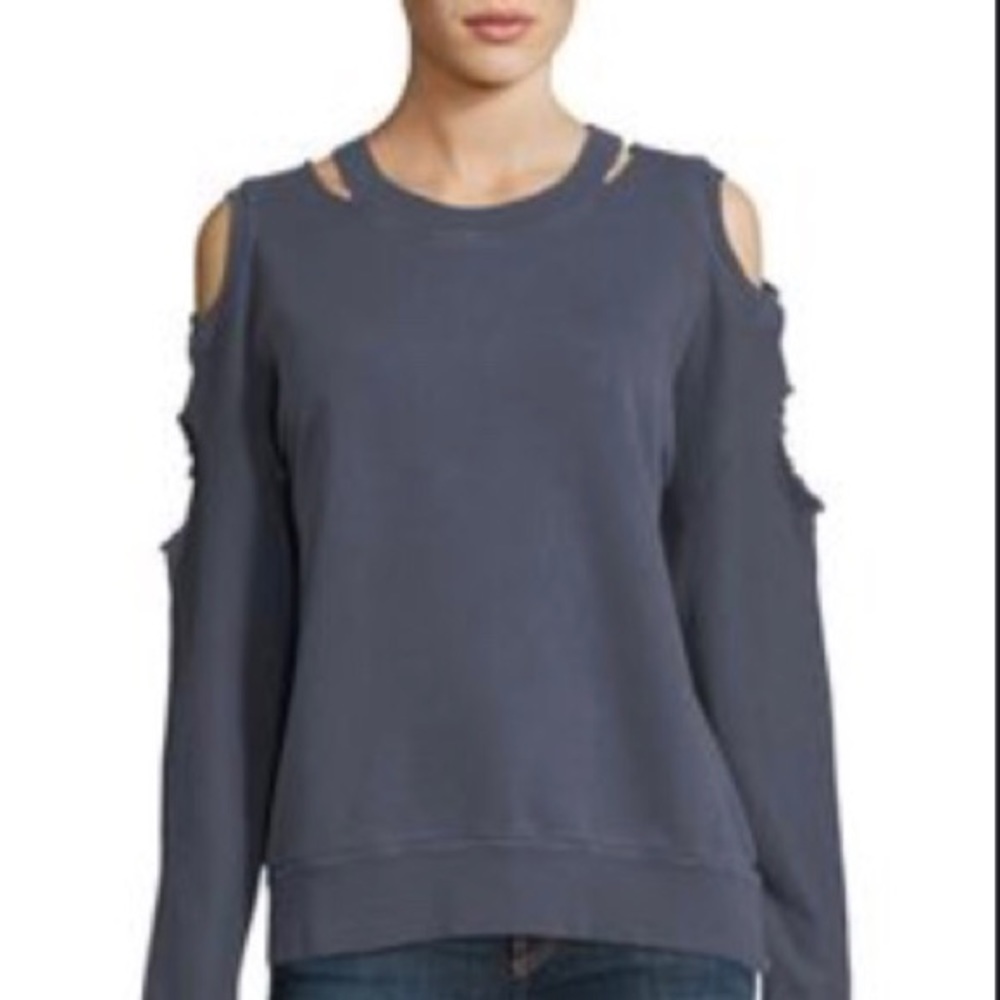 Brandon Thomas cold shoulder sweatshirt
